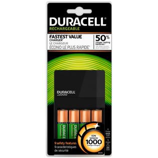 Duracell Duracell Ion Speed 1000 Battery Charger Renewable Personal
