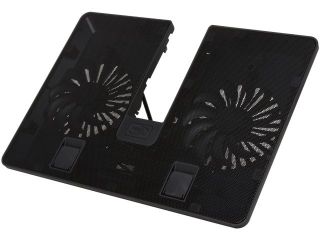 DEEPCOOL U PAL Laptop Cooling Pad 15.6" U Shape design Two 140mm Fans Multi Viewing Angles Adjustable USB 3.0 Pass through