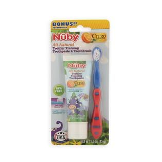 Nuby Toddler Training Toothpaste & Toothbrush   Baby   Baby Health