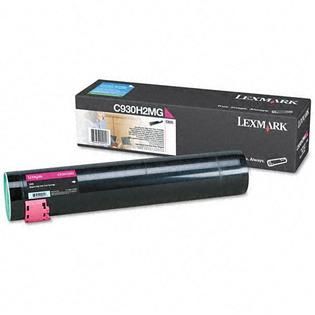 Lexmark C930H2MG Laser Cartridge, High Yield, Magenta