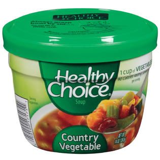 Healthy Choice Country Vegetable Soup 14 OZ MICROCUP