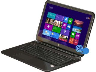 HP TouchSmart Sleekbook Pavilion 15 b150us AMD A8 Series A8 4555M (1.60 GHz) 6 GB Memory 750 GB HDD AMD Radeon HD 7600G 15.6" Touchscreen Windows 8
