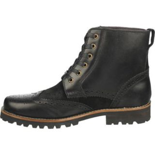 Mens Dr. Scholls Opus Black Cyclone Leather  ™ Shopping