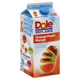 Dole  100% Juice, Orange Peach Mango, 64 fl oz (2 qt) 1.89 lt