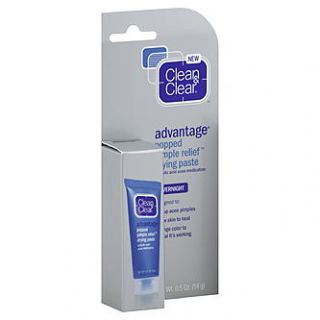 Clean & Clear Advantage Popped Pimple Relief, Drying Paste, Overnight