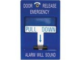 SDC SECURITY DOOR CONTROLS 492 PULL STATION, DP DT