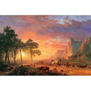 The Oregon Trail by Albert Bierstadt Graphic Art by Buyenlarge