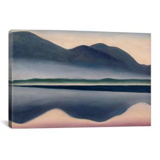 iCanvas Scenic Lake at Dawn Painting Print on Canvas