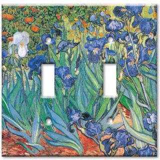 Art Plates Van Gogh Irises Oversize 2 Wall Plate OVD 13