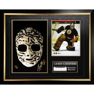 The Mask Autographed by Gerry Cheevers   17384205  