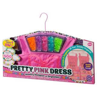 Its So Me Pretty Pink Dress Hanging Jewelry Designer and Organizer