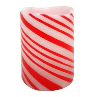 Brite Star 4 in. Candy Cane LED Candles (Set of 2) 45 858 26