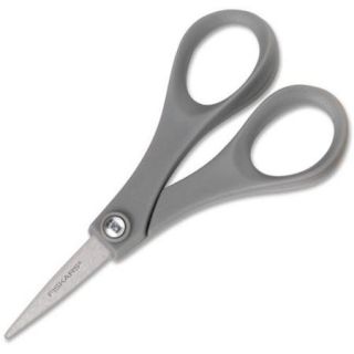 Fiskars Detail Scissors (5")   1.63" Cutting Length   5" Overall Length   Pointed   Straight   Stainless Steel, Plastic