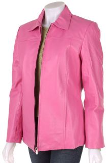 Marc Mattis Pink Leather Jacket  ™ Shopping