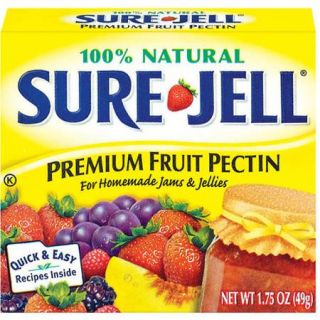 Kraft Baking & Canning Sure Jell Fruit Pectin Premium 100% Natural, 1.75 oz