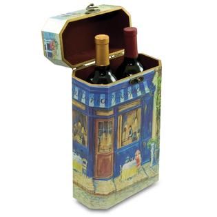 Picnic Time Two Bottle Artist Wine Box   Home   Dining & Entertaining