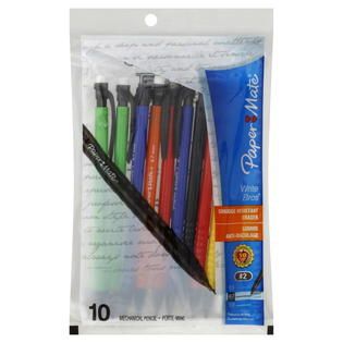 Paper Mate Write Bros Mechanical Pencils, 0.7 mm (No. 2), 10 pencils