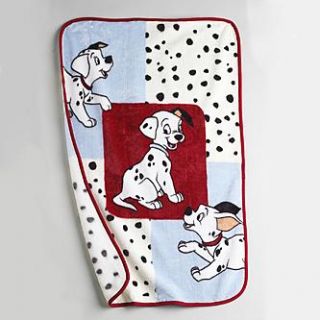 Disney Baby Newborns 101 Dalmatians Luxury Plush Throw   Baby   Baby