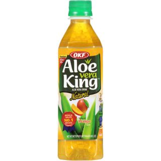 OKF Aloe Vera King Natural Mango Aloe Vera Drink, 16.9 fl oz