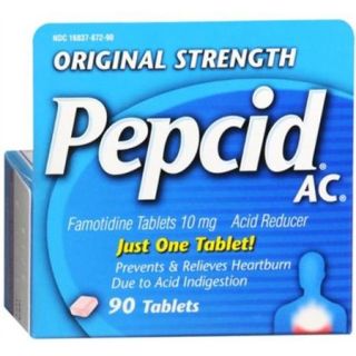 Pepcid Original Strength AC Acid Reducer, 90ct