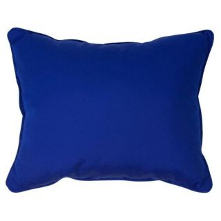 Clara Indoor/ Outdoor Canvas Blue Pillows made with Sunbrella (Set of
