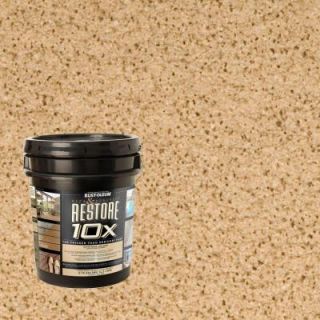 Rust Oleum Restore 4 gal. Sandstone Deck and Concrete 10X Resurfacer 4655101