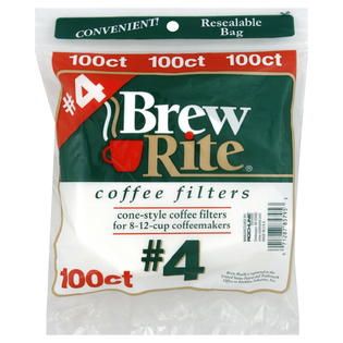 Brew Rite Coffee Filters, 8 12 cup, 200 filters