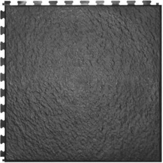 IT tile Slate Vermont Graphite 20 In. x 20 In. Vinyl Tile,  Hidden Interlock Multi Purpose Floor, 6 Tile HS540VG