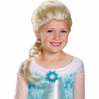 Frozen Elsa Wig Child Halloween Accessory