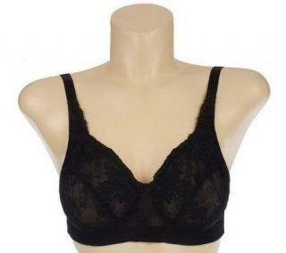 As Is Breezies Lace Soft Cup Bra w/ UltimAir Lining —