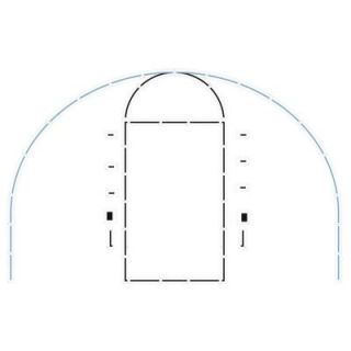 Stencil Ease Basketball Court Complete Stencil Kit with 3 Point Line CC0306