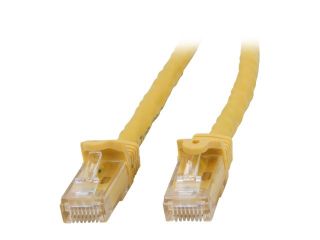 StarTech N6PATCH3YL 3 ft. Cat 6 Yellow Network Cable