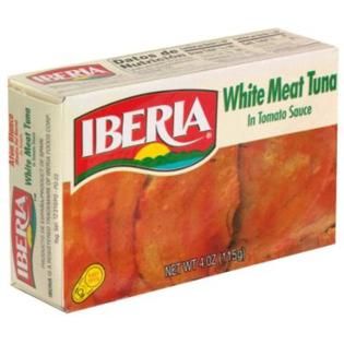 Iberia White Meat Tuna in Tomato Sauce, 4 oz (115 g)   Food & Grocery