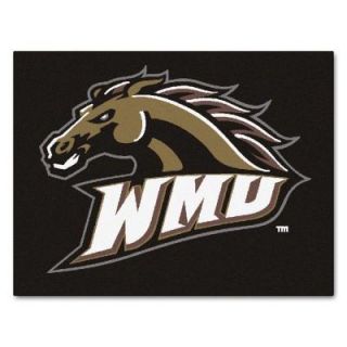 FANMATS Western Michigan University 2 ft. 10 in. x 3 ft. 9 in. All Star Rug 665