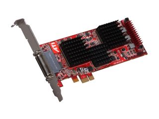 AMD FireMV 2400 100 505115 256MB DDR PCI Express x1 Low Profile Workstation Video Card