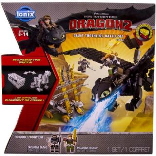 IONIX How To Train Your Dragon 2 Giant Toothless Battle Set, 21003