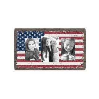 Fetco Home Decor Louisa American Flag Collage Picture Frame