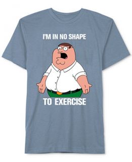Jem Big & Tall Family Guy Im in No Shape to Exercise T Shirt