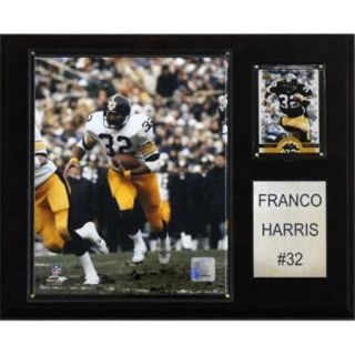 C & I Collectables 1215FHARRIS NFL Franco Harris Pittsburgh Steelers Player Plaque