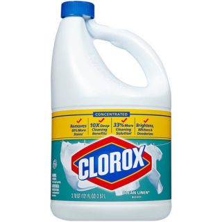 Clorox Scented Bleach, Concentrated Clean Linen, 121 Fluid Ounces