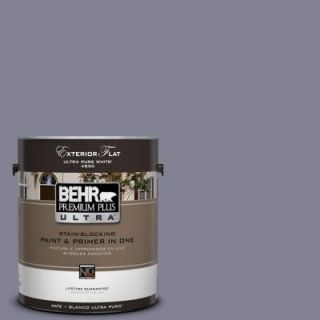 BEHR Premium Plus Ultra 1 gal. #PPU16 16 Metro Flat Exterior Paint 485401