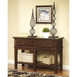 Signature Design by Ashley Carlyle Almost Black Console Sofa Table