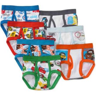 Toddler Boys 7 Pack Character Underwear   Choose from Star Wars, Cars, Minions, and more