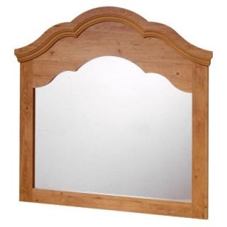 South Shore Furniture Prairie 42 in. x 41 in. Country Pine Framed Mirror 3232147