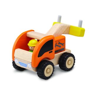 Mini Tow Truck Wooden Toy   16273873 Big