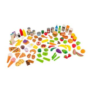 KidKraft Tasty Treats 105 Piece Food Play Set