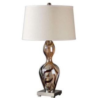 Global Direct 30 in. Beige Warm Amber Table Lamp 26479