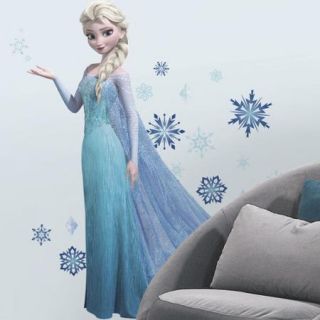 Room Mates 44 Piece Disney Frozen Elsa Giant Wall Decal Set