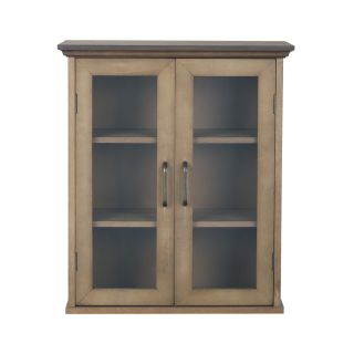 Elegant Home Fashions Westport 24 in H x 20 1/2 in W x 8 1/2 in D Reclaimed Wood Wall Cabinet