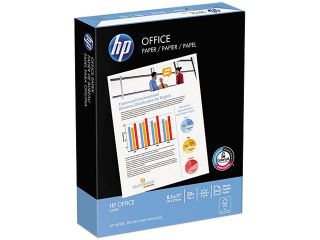 Hewlett Packard 11210 1 Office Paper, 92 Brightness, 20lb, 8 1/2 x 11, White, 5000 Sheets/Carton